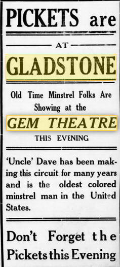Gem Theatre - 29 Mar 1917 Ad (newer photo)